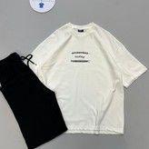 تیشرت باکسی مدل today جنس دو نخ پنبه گرم دار مناسب تابستان