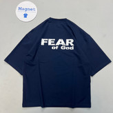 تیشرت Fear Of God باکسی پارچه گرم بالا کد 112