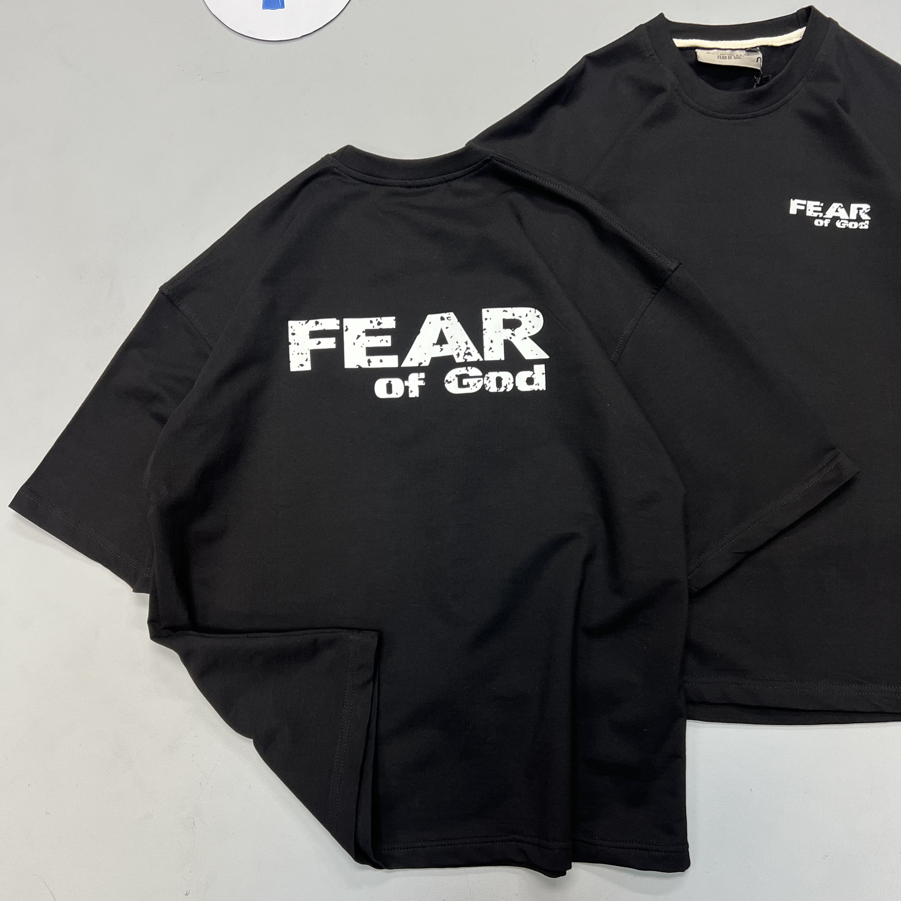 تیشرت Fear Of God  باکسی پارچه گرم بالا کد 112