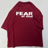 تیشرت Fear Of God باکسی پارچه گرم بالا کد 112